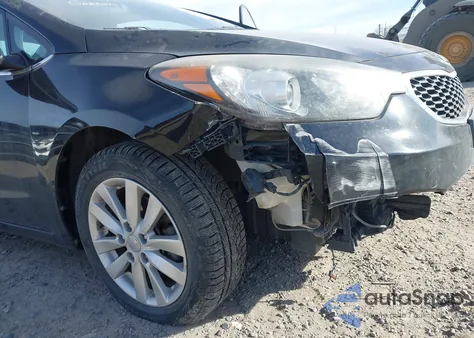 2014 Kia Forte Ex из США, поврежденный, VIN KNAFX4A86E5102928